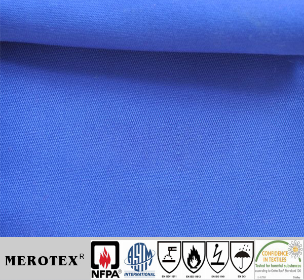 全棉阻燃防火防油防水復(fù)合防護面料